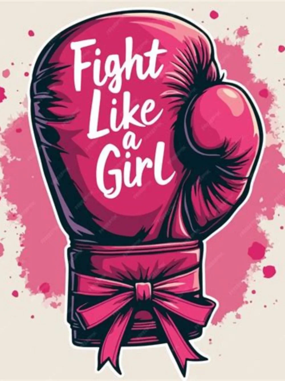 INFANT/TODDLER FIGHT LIKE A GIRL ONE PIECE IN SUPPORT OF BREAST CANCER AWARENESS